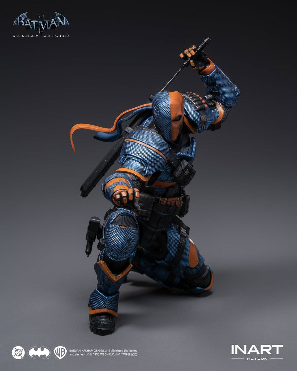 Preventa Figura DEATHSTROKE - Batman Arkham Origins marca INART G0012 escala 1/12
