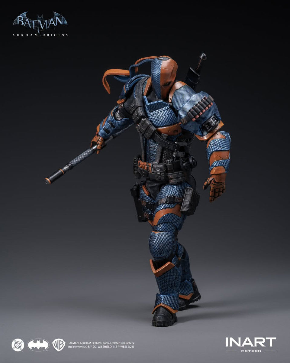 Preventa Figura DEATHSTROKE - Batman Arkham Origins marca INART G0012 escala 1/12