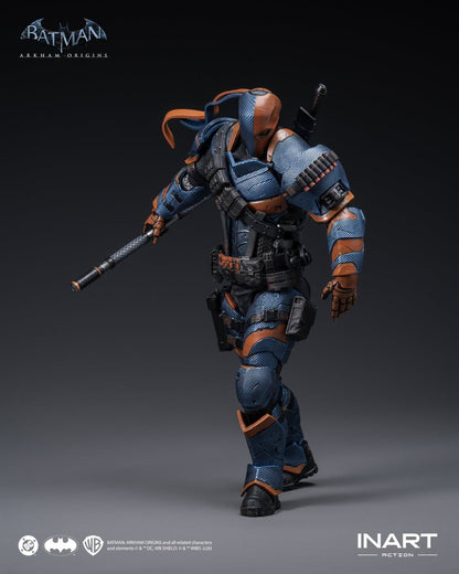 Preventa Figura DEATHSTROKE - Batman Arkham Origins marca INART G0012 escala 1/12