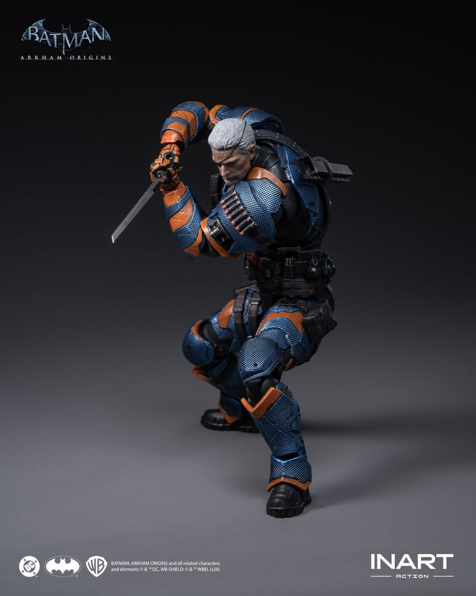 Preventa Figura DEATHSTROKE - Batman Arkham Origins marca INART G0012 escala 1/12
