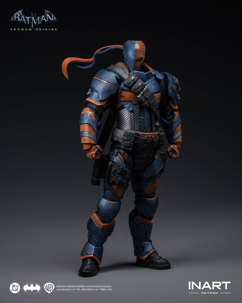 Preventa Figura DEATHSTROKE - Batman Arkham Origins marca INART G0012 escala 1/12