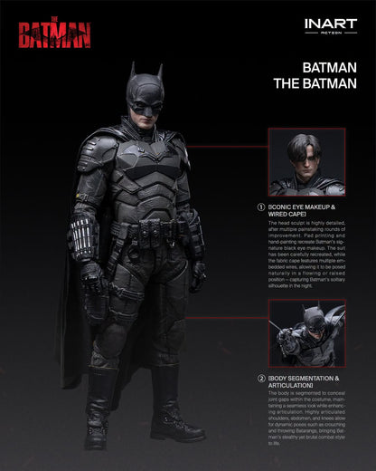 Preventa Figura BATMAN - The Batman marca INART M0006 escala 1/12