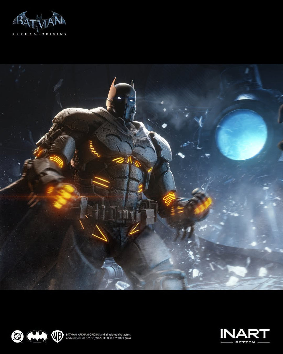 Preventa Figura BATMAN XE Suit - Batman: Arkham Origins marca INART G0013 escala 1/12