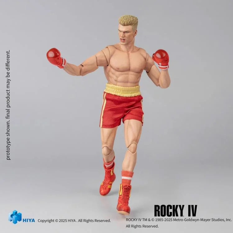 Preventa Figura Ivan Drago - Rocky IV - Exquisite Super Series marca HIYA ESR0227 escala 1/12