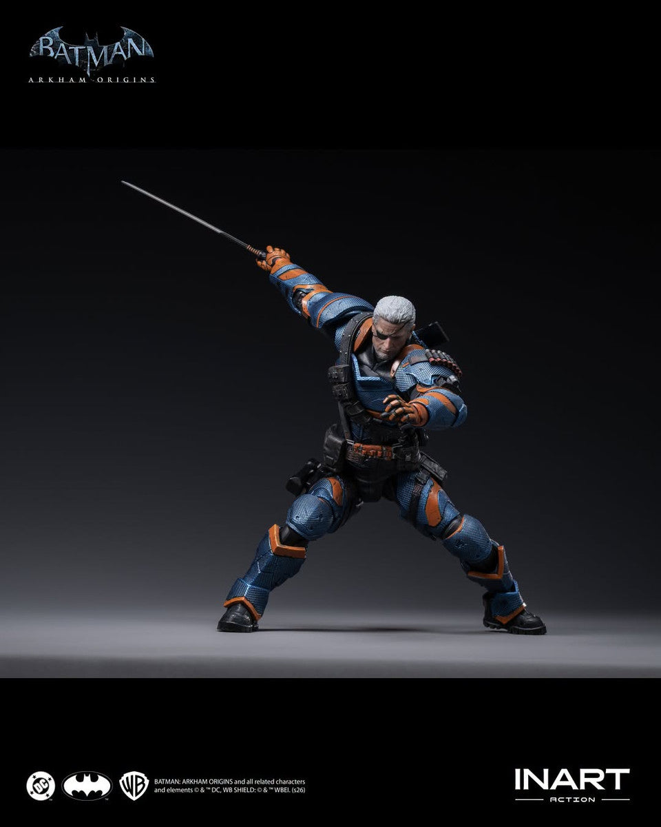 Preventa Figura DEATHSTROKE - Batman Arkham Origins marca INART G0012 escala 1/12