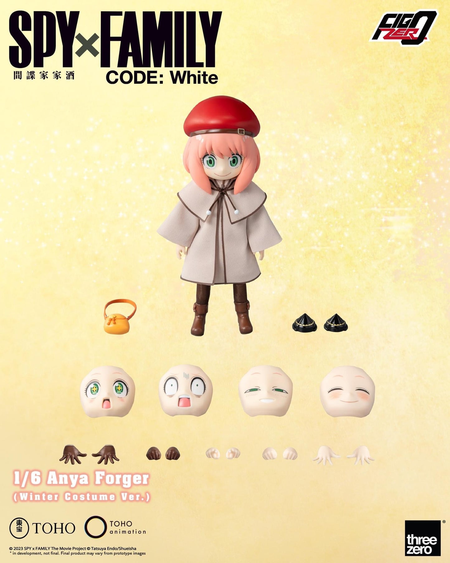 Preventa Figura Anya Forger (winter costume version) - SPY × FAMILY marca Threezero 3Z0781 escala 1/6