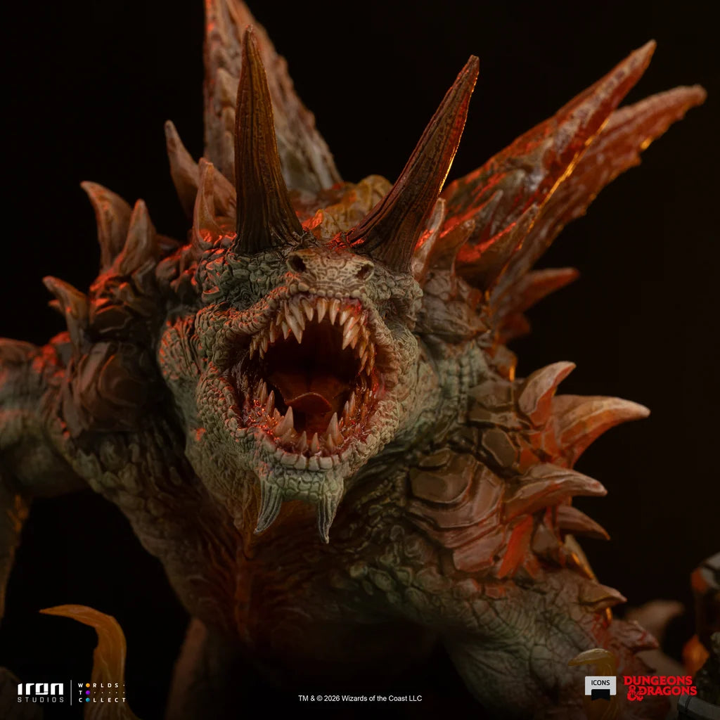 Preventa Estatua Tarrasque - ICONS - Dungeons & Dragons marca Iron Studios escala de arte 1/10