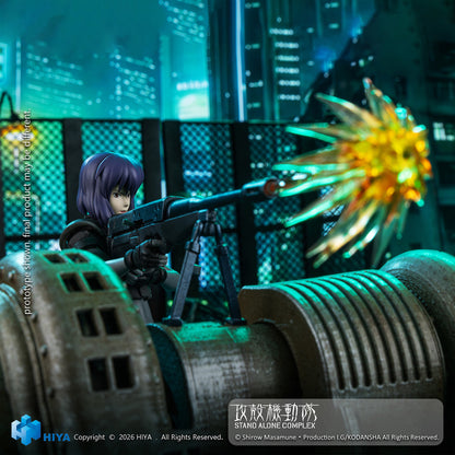 Preventa Figura Kusanagi Motoko (Battle Suit Version) - Ghost in the Shell: Stand Alone Complex - Exquisite Super Series marca HIYA ESG0203 escala 1/12