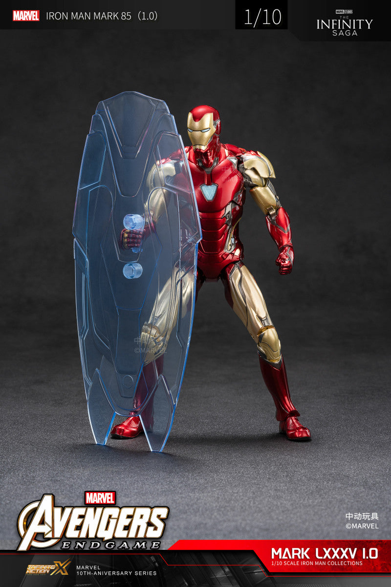 Pedido Figura Iron Man LXXXV MK85 1.0 - Avengers: Infinity Saga marca ZD Toys escala pequeña 1/10 (18 cm)