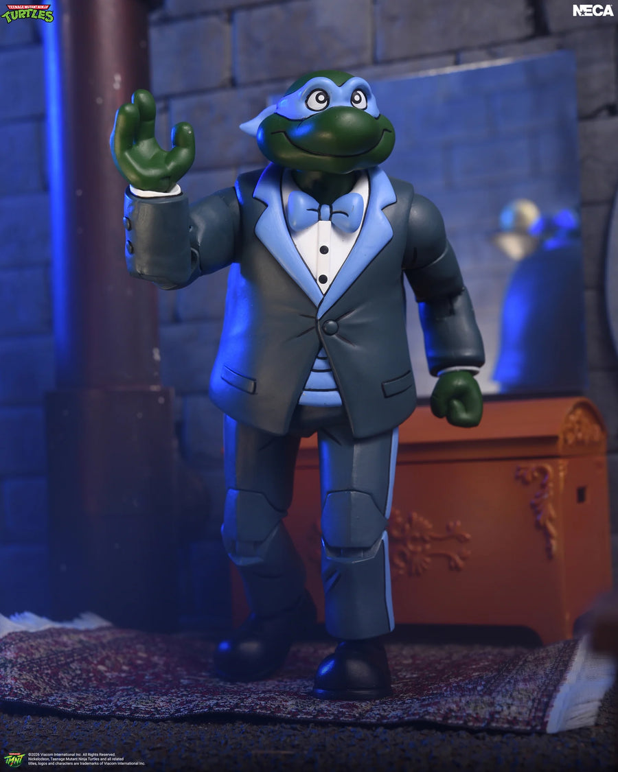 Preventa Figura Leonardo (Tuxedo) - Teenage Mutant Ninja Turtles (Animated Series) marca Neca (7 pulg.)