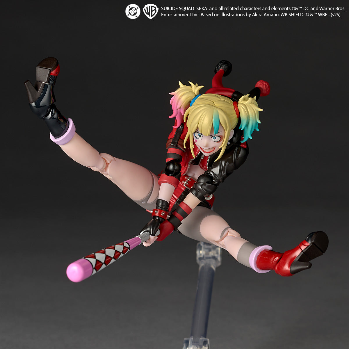 Pedido Figura Harley Quinn - Suicide Squad Isekai - Amazing Yamaguchi Revoltech marca Kaiyodo NR082 escala 1/12