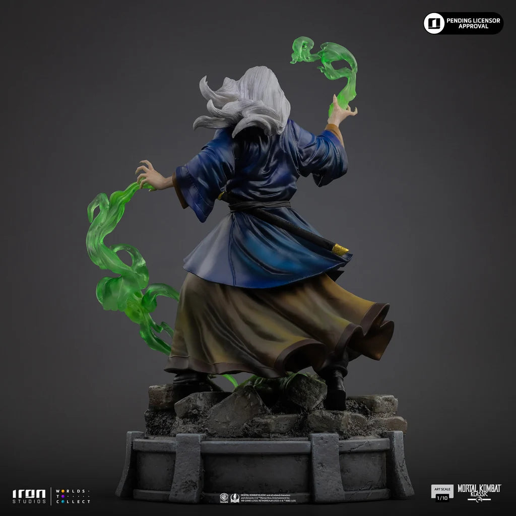 Preventa Estatua Shang Tsung - Mortal Kombat marca Iron Studios escala de arte 1/10