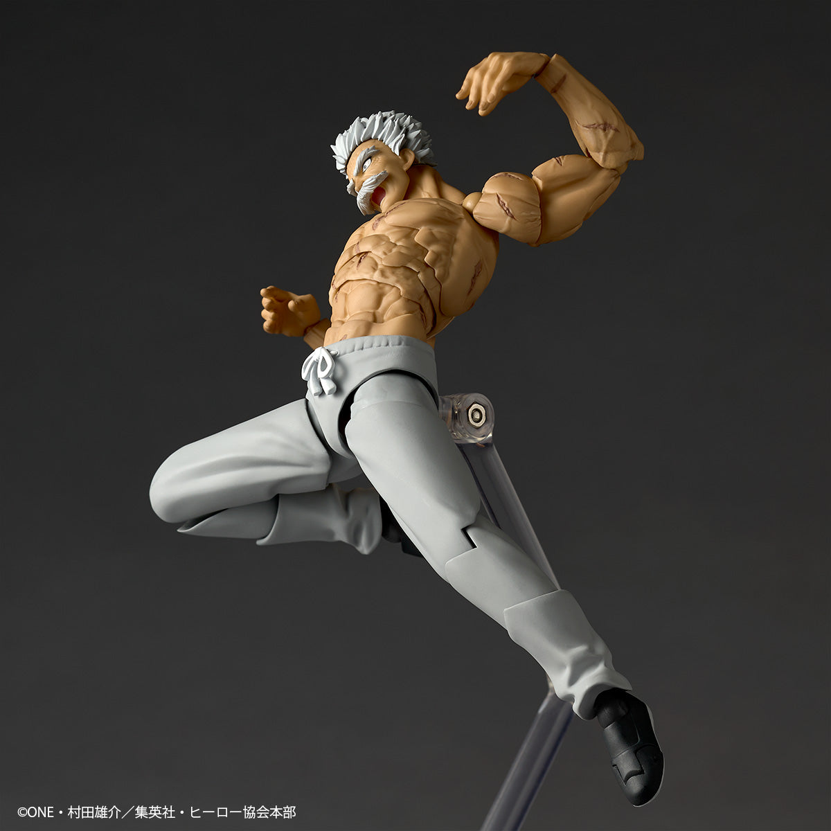 Preventa Figura Bang (Silver Fang Version)- One Punch Man - Amazing Yamaguchi Revoltech marca Kaiyodo NR113 escala 1/12