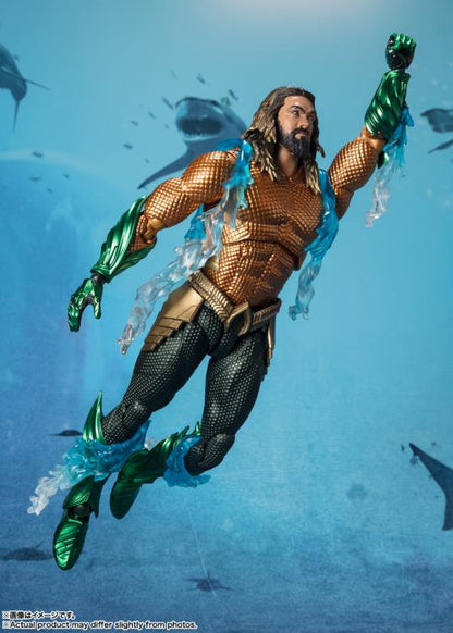 Preventa Figura Aquaman - Aquaman and the Lost Kingdom - S.H.Figuarts marca Bandai Spirits escala pequeña 1/12