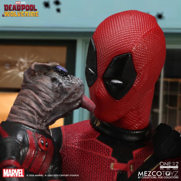 Pedido Figura Deadpool (Deluxe Edition) - Deadpool & Wolverine - One:12 Collective marca Mezco Toyz 76213 escala pequeña 1/12