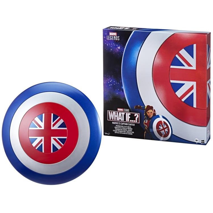 Pedido Prop Replica Captain Carter Shield / Escudo de la Capitana Carter - What If...? Marvel Legends - Premium Role Play marca Hasbro escala real 1/1