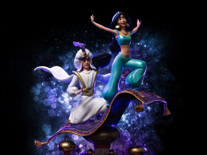 Preventa Estatua Aladdin y Jasmine - Disney Classics (Disney 100th Anniversary) - Limited Edition marca Iron Studios escala de arte 1/10