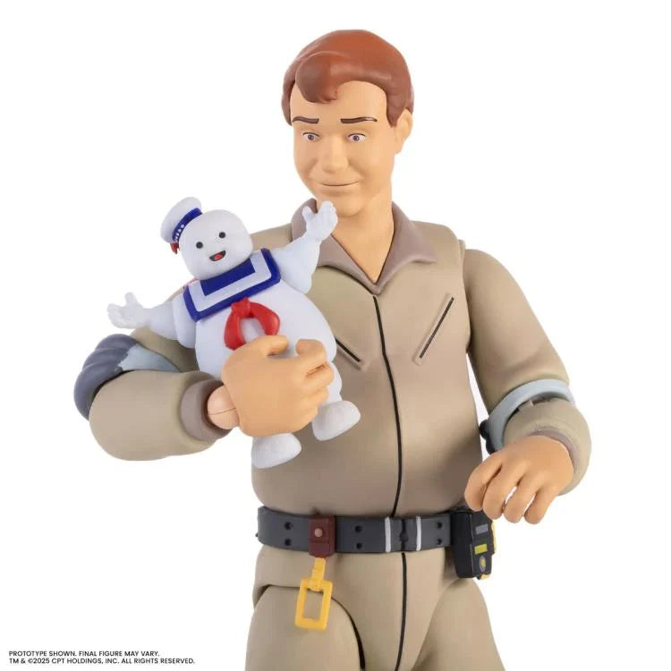 Preventa Figura Ray Stantz - The Real Ghostbusters marca Mondo escala pequeña 1/12