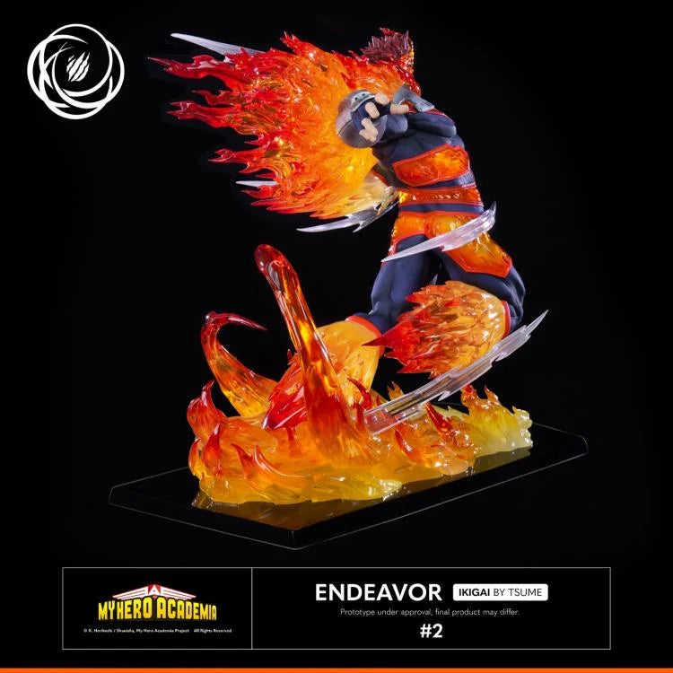 Preventa Estatua Endeavor (Limited Edition) - My Hero Academia Ikigai marca TSUME a escala 1/6 (34 cm)