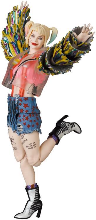 Pedido Figura Harley Quinn (Caution Tape Jacket Version) - Birds of Prey - MAFEX marca Medicom Toy No.159 escala pequeña 1/12