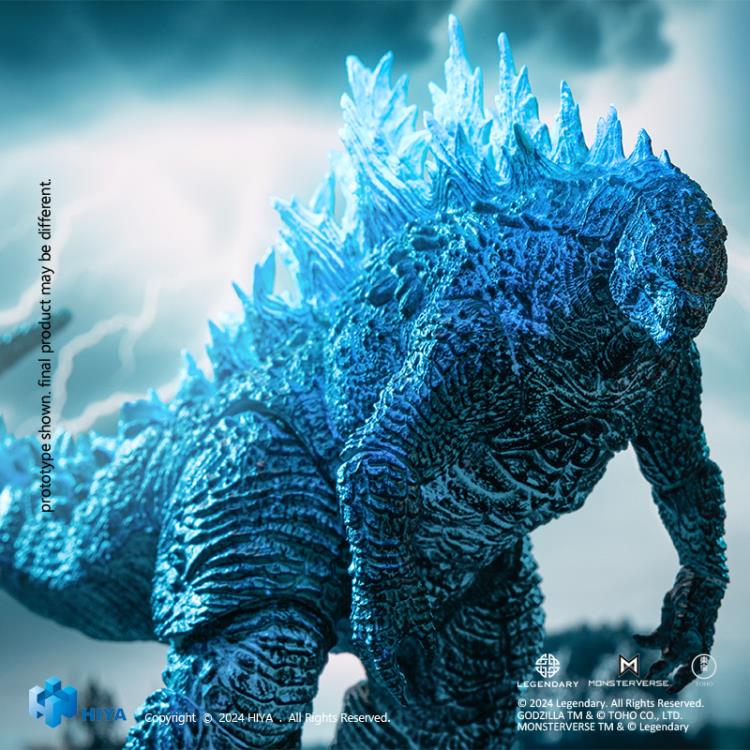 Preventa Figura Godzilla Energized (Exclusiva PX Previews) - Godzilla x Kong: The New Empire - Exquisite Basic marca HIYA EBG0187 (18 cm)