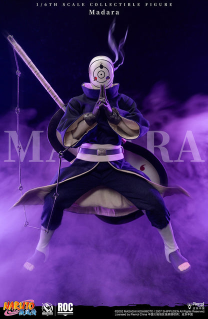 Preventa Figura Madara Uchiha (White Mask Version) - Naruto Shippuden marca Rocket Toys ROC-021 escala 1/6