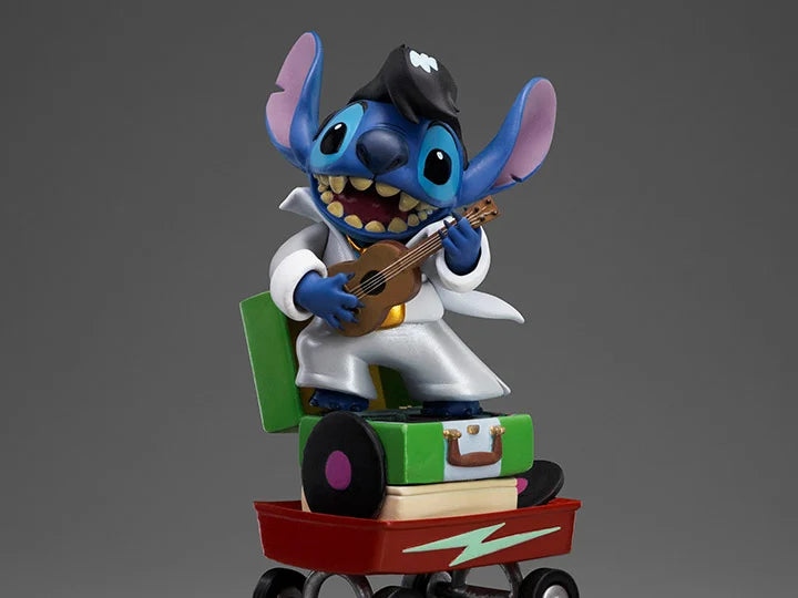 Preventa Estatua Stitch (King of Rock) - Lilo & Stitch - Limited Edition marca Iron Studios escala de arte 1/10