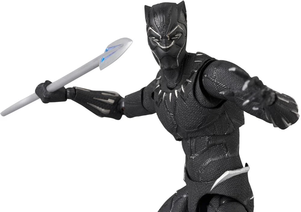 Preventa Figura Black Panther con Trono (Ver.1.5) - Marvel Infinity Saga - MAFEX marca Medicom Toy No.230 escala pequeña 1/12