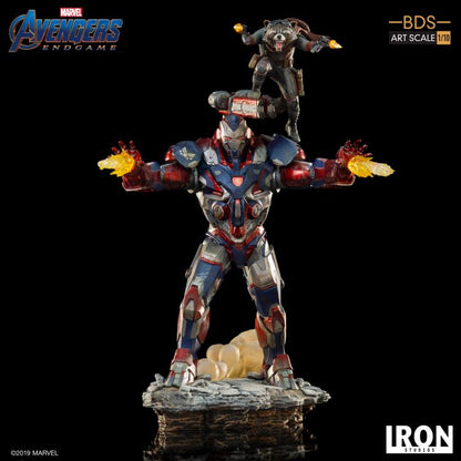 Pedido Estatua Iron Patriot & Rocket - Avengers: Endgame - Battle Diorama Series (BDS) marca Iron Studios escala de arte 1/10