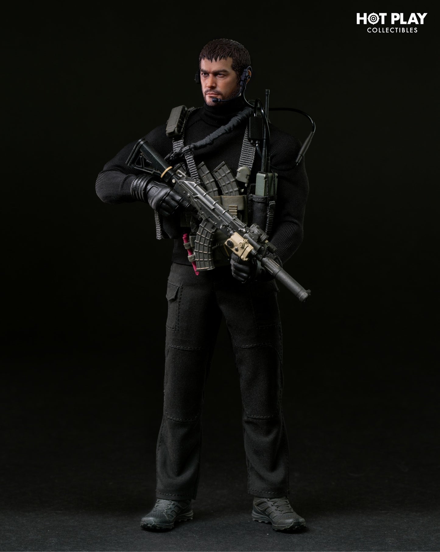 Preventa Figura Captain Wolf Hunter (Deluxe Version) marca Hot Play HP001D escala 1/12