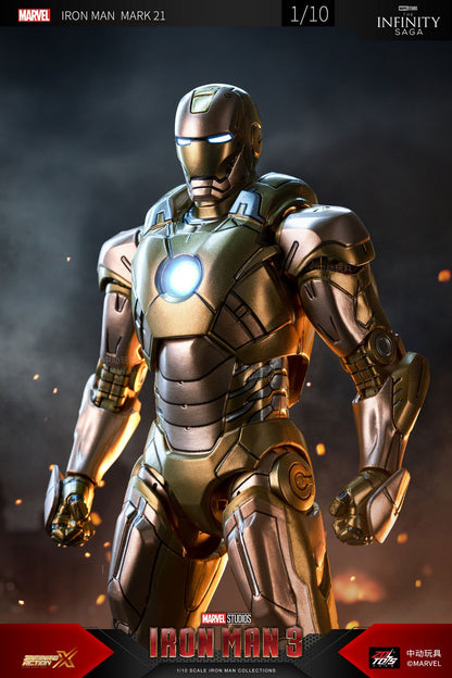 Pedido Figura Iron Man 3 Mark 21 marca ZD Toys escala 1/10 (18 cm)