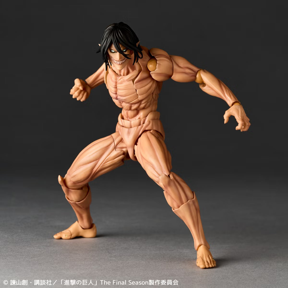 Preventa Figura Attack Titan (Eren Yeager) - Shingeki no Kyojin (Attack On Titan) - Amazing Yamaguchi Revoltech NR155 marca Kaiyodo (17 cm) (relanzamiento)