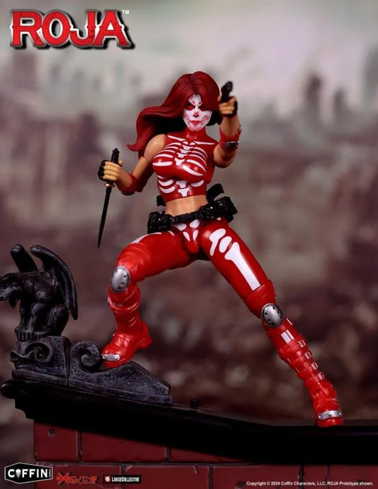 Pedido Figura Roja - La Muerta marca Executive Replicas escala pequeña 1/12