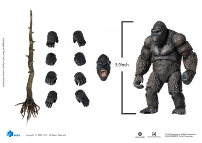 Preventa Figura King Kong (PX Previews Exclusive) - Kong: Skull Island (2017) - Exquisite Basic marca HIYA EBK0085 sin escala (15.24 cm)