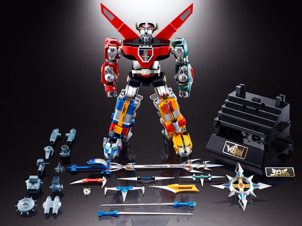 Pedido Figura Voltron (Chogokin 50th Anniversary) (Diecast) - Voltron: Defender of the Universe - Soul of Chogokin marca Bandai Spirits GX-71SP (27 cm)