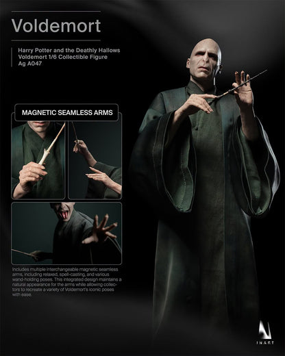 Preventa Figura Voldemort (Premium Edition) - Harry Potter and the Deathly Hallows marca INART A047P1 Queen Studio escala 1/6