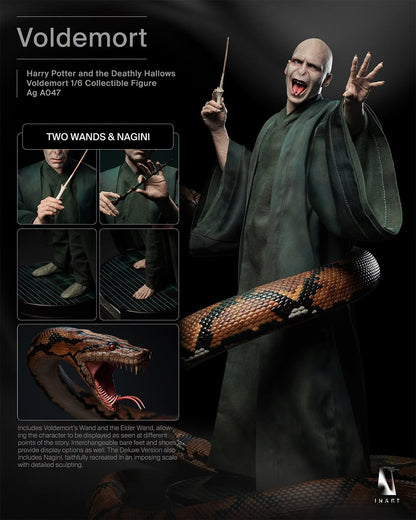 Preventa Figura Voldemort (Premium Edition) - Harry Potter and the Deathly Hallows marca INART A047P1 Queen Studio escala 1/6