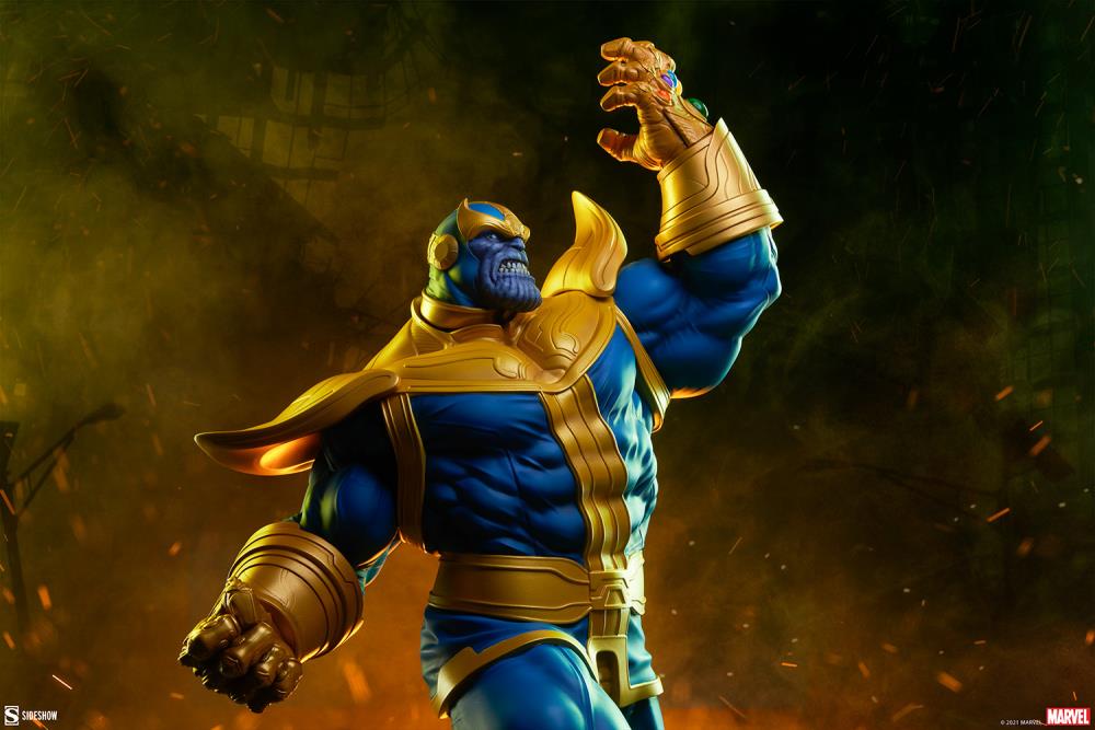 Pedido Estatua Thanos (Classic version) - Marvel Avengers Assemble marca Sideshow Collectibles sin escala (58.42 cm)