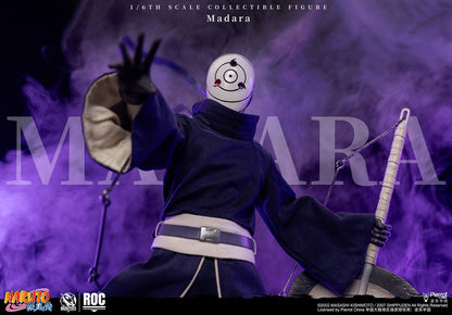 Preventa Figura Madara Uchiha (White Mask Version) - Naruto Shippuden marca Rocket Toys ROC-021 escala 1/6
