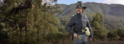 Preventa Figura Union Army Lieutenant John Dunbar - U.S. Civil War marca DID NS80175 escala 1/6