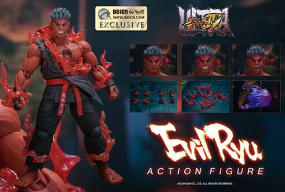 Pedido Figura Evil Ryu (Black) Exclusiva - Ultra Street Fighter IV marca Storm Collectibles escala pequeña 1/12