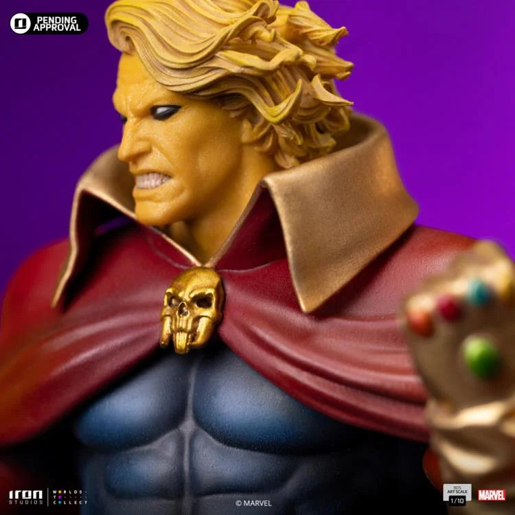 Preventa Estatua Adam Warlock - The Infinity Gauntlet - Limited Edition BDS marca Iron Studios escala de arte 1/10