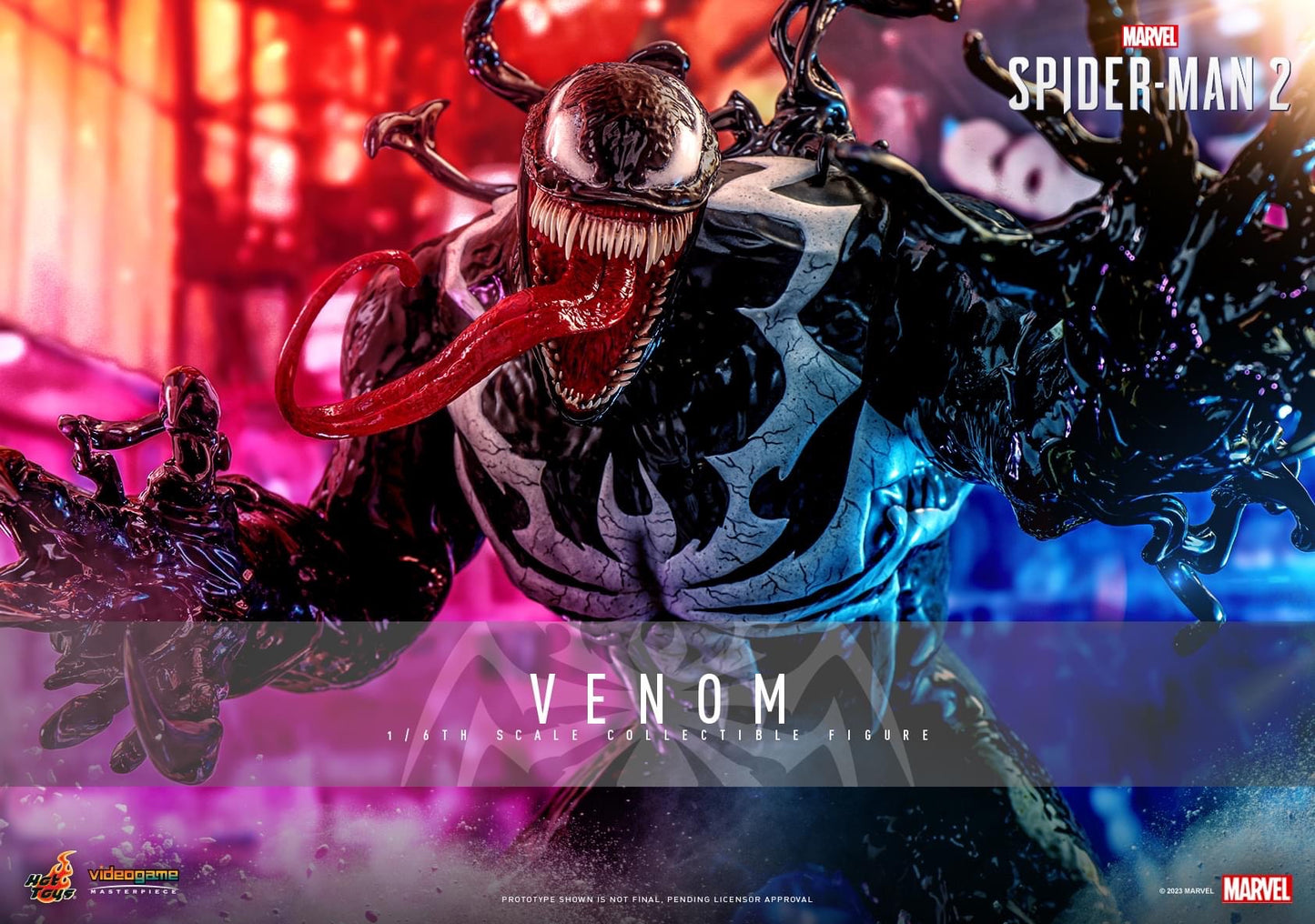 Preventa Figura VENOM - Marvel´s Spider-Man 2 marca Hot Toys VGM59 escala 1/6