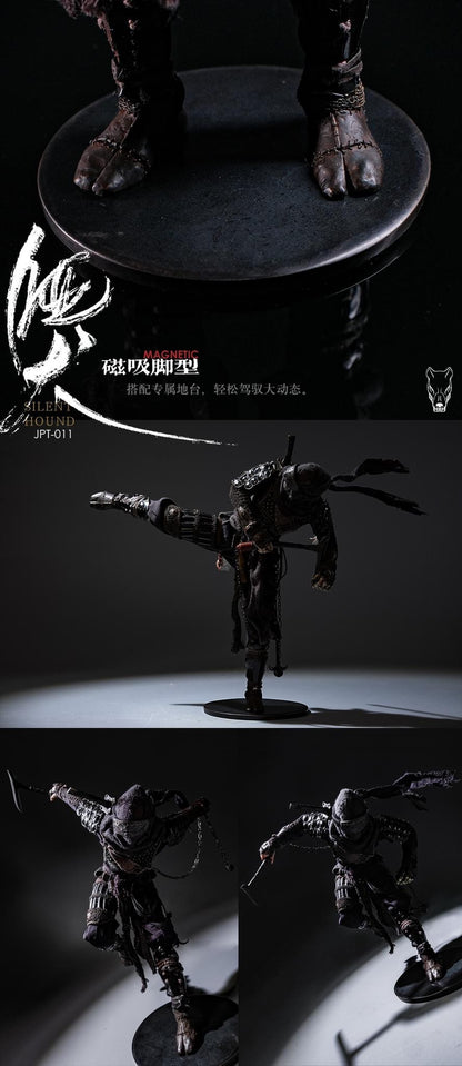 Preventa Figura NINJA-Silent Hound marca JPT design x POP JPT-011 escala 1/6