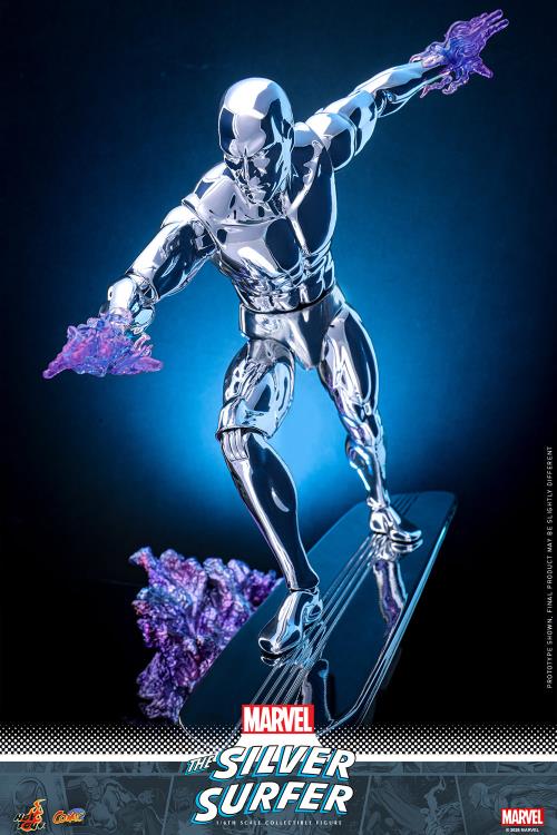 Preventa Figura Silver Surfer - Marvel Comics marca Hot Toys CMS033 escala 1/6