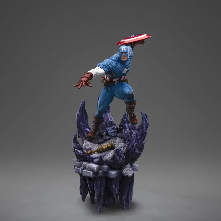 Preventa Estatua Captain America (DELUXE) - The Infinity Gauntlet - BDS marca Iron Studios escala de arte 1/10