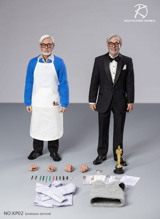 Preventa Figura Grandpa Who Loves Painting (set doble) - Kento Pro Series marca Kento KP02 escala 1/6