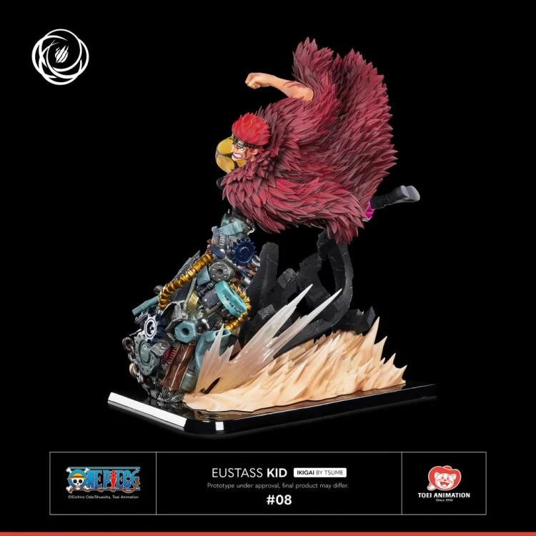 Preventa Estatua EUSTASS KID (Limited Edition) - One Piece Ikigai marca TSUME a escala 1/6 (43 cm)