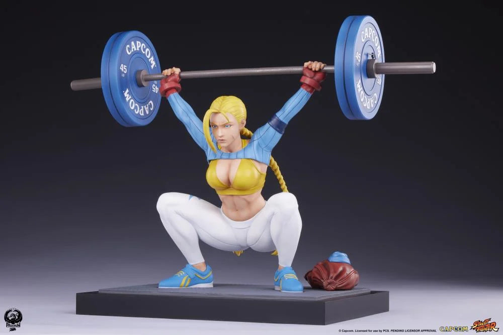 Preventa Estatua Cammy (Powerlifting Alpha Version) - Street Fighter Premier Series marca PCS Collectibles escala 1/4