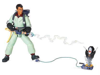 Preventa Figura Winston Zeddemore - The Real Ghostbusters marca Mondo escala pequeña 1/12